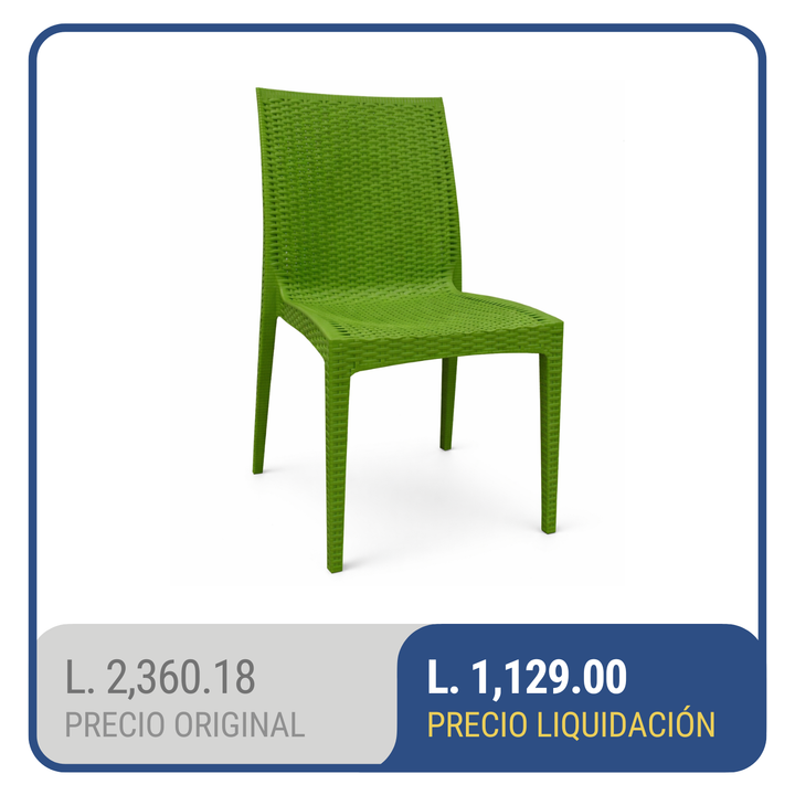 Silla Trenza PP Verde