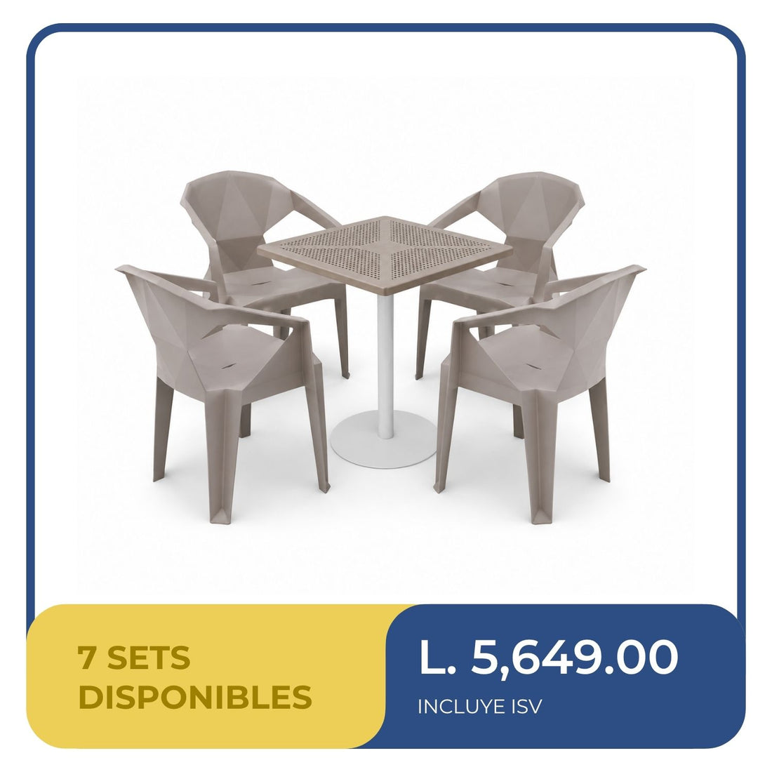 Set de Comedor Exterior