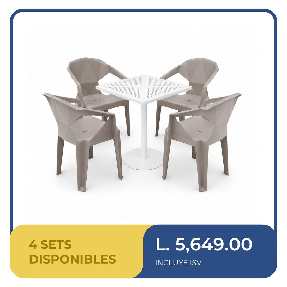 Set de Comedor Exterior