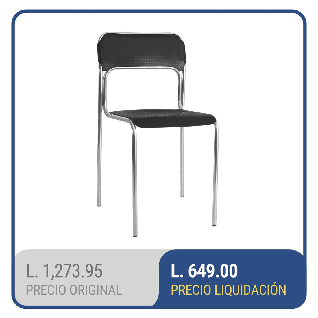 Silla Cromada Ascona