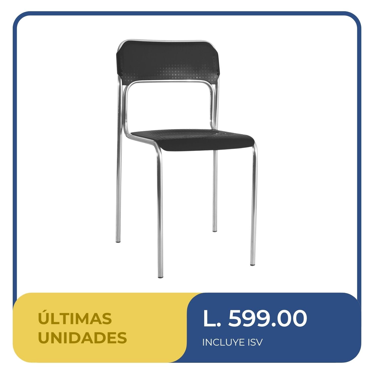 Silla Cromada Ascona