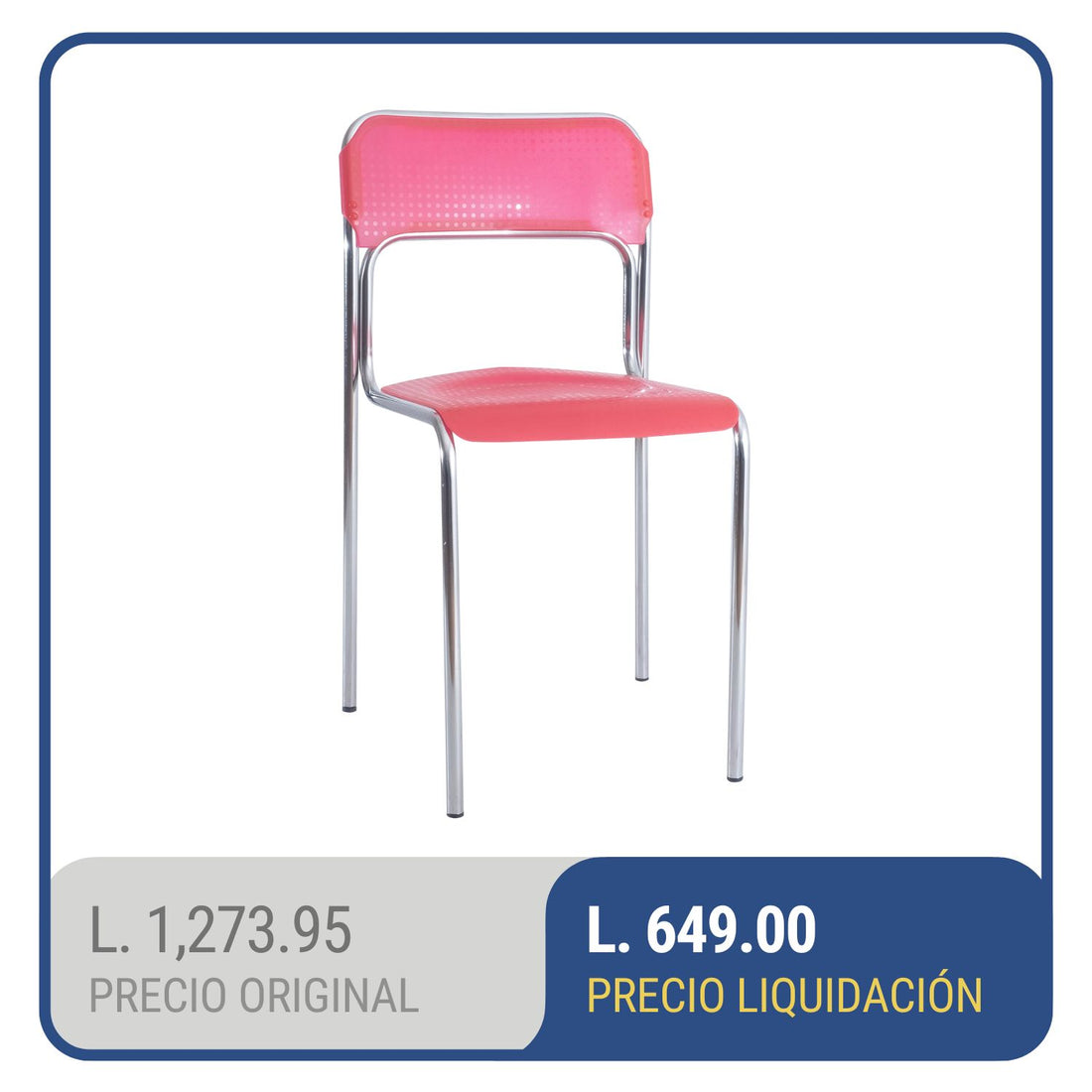 Silla Cromada Ascona