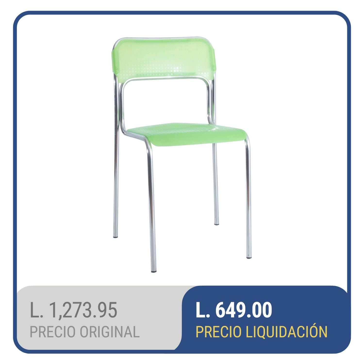 Silla Cromada Ascona