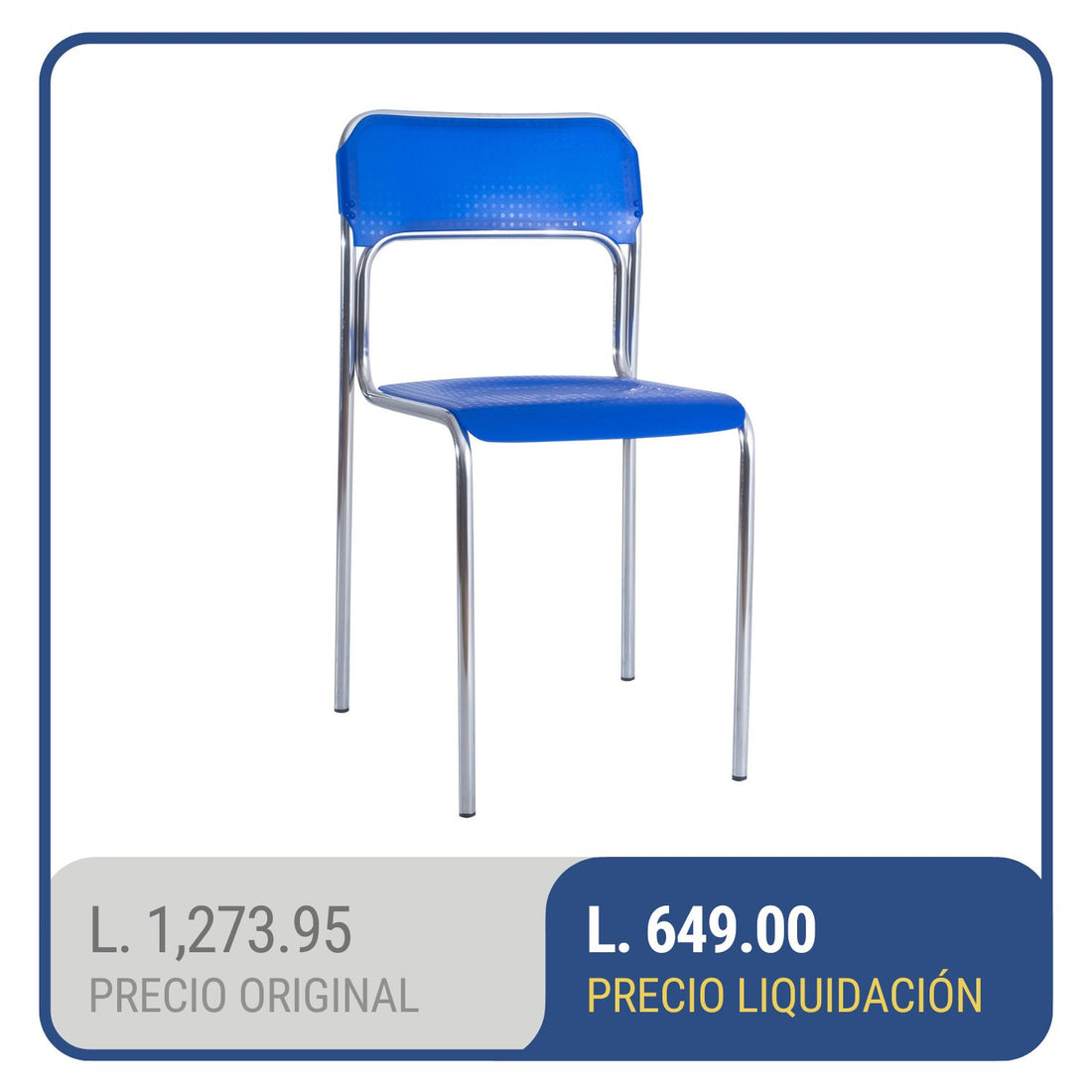 Silla Cromada Ascona