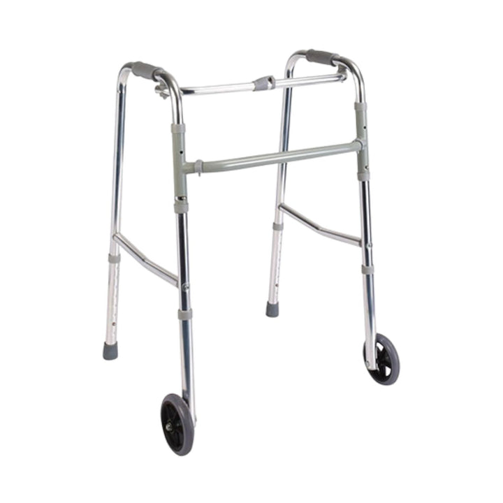 Andador de Aluminio Plegable C/Ruedas