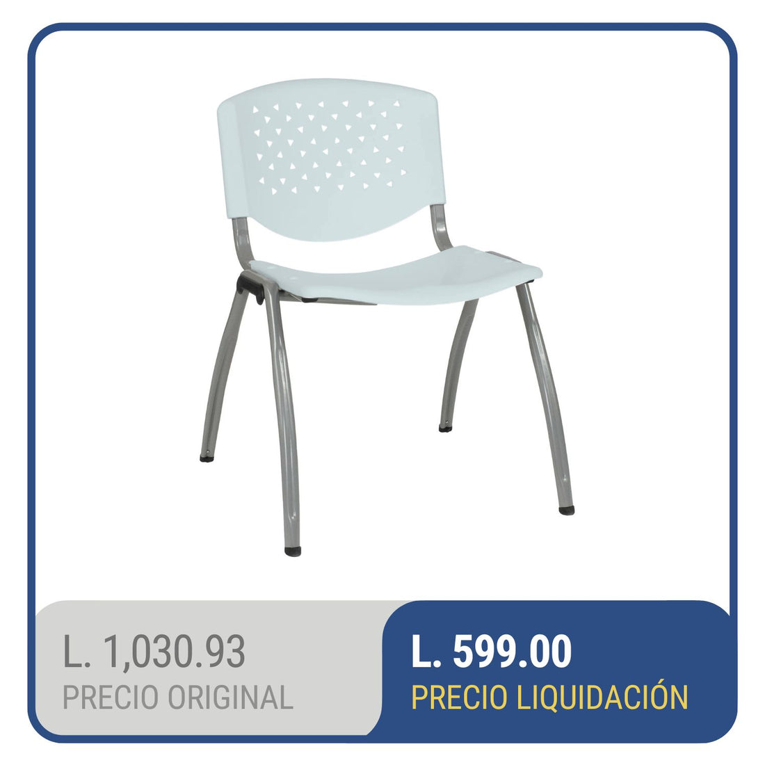 Silla Multiuso VISI Ranurada
