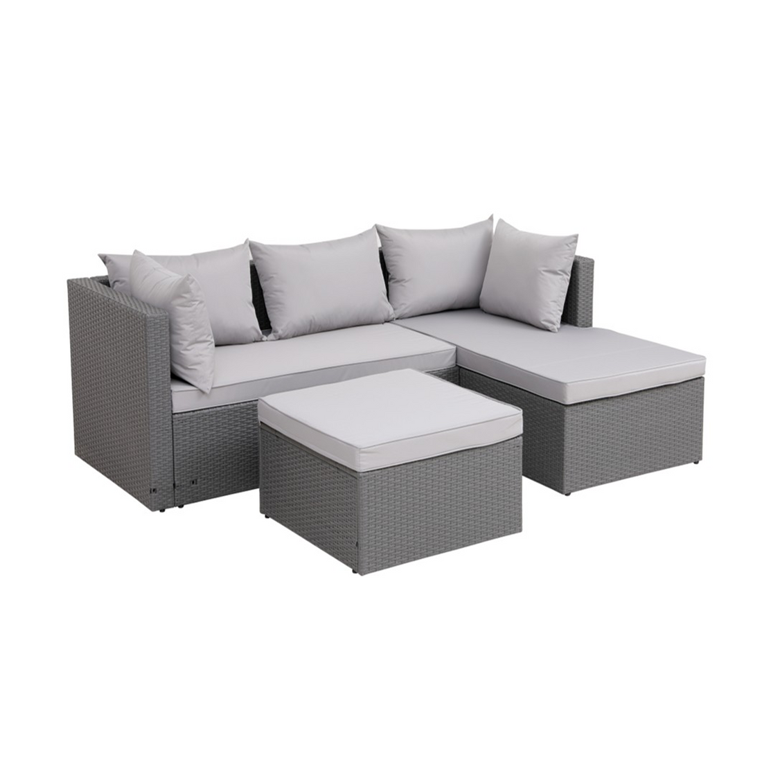 Sofá de Exterior de Mimbre