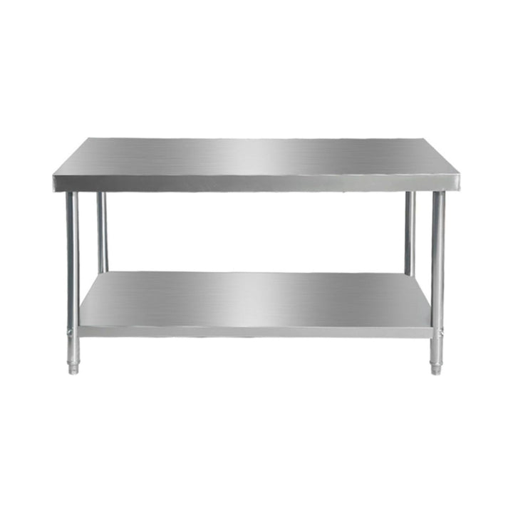Mesa de Trabajo Acero Inox. 1 Repisa