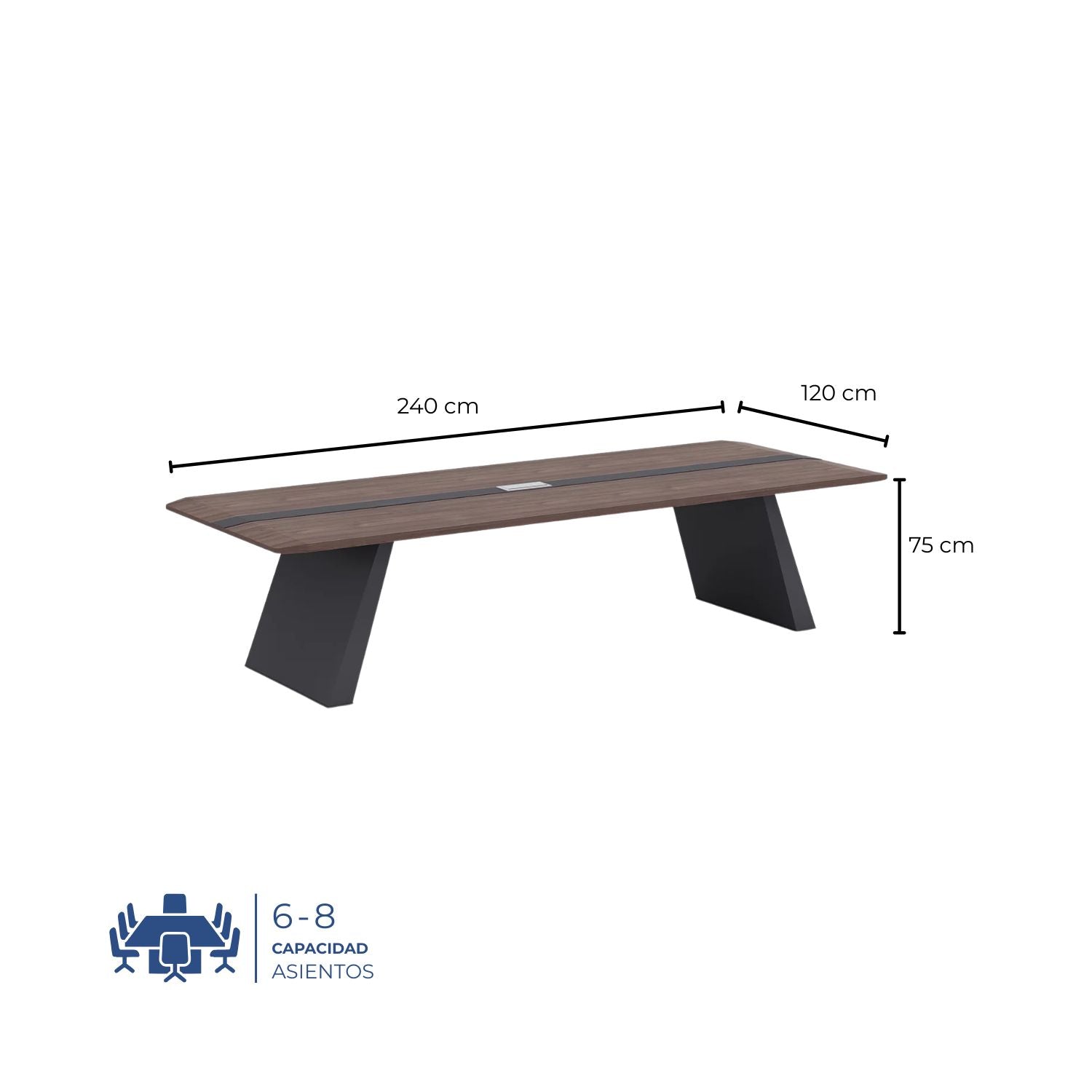 Mesa de Conferencia Waterfall-A