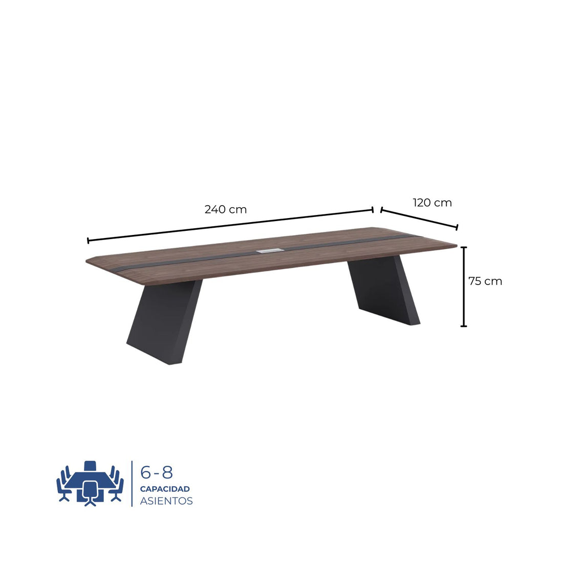 Mesa de Conferencia Waterfall-A