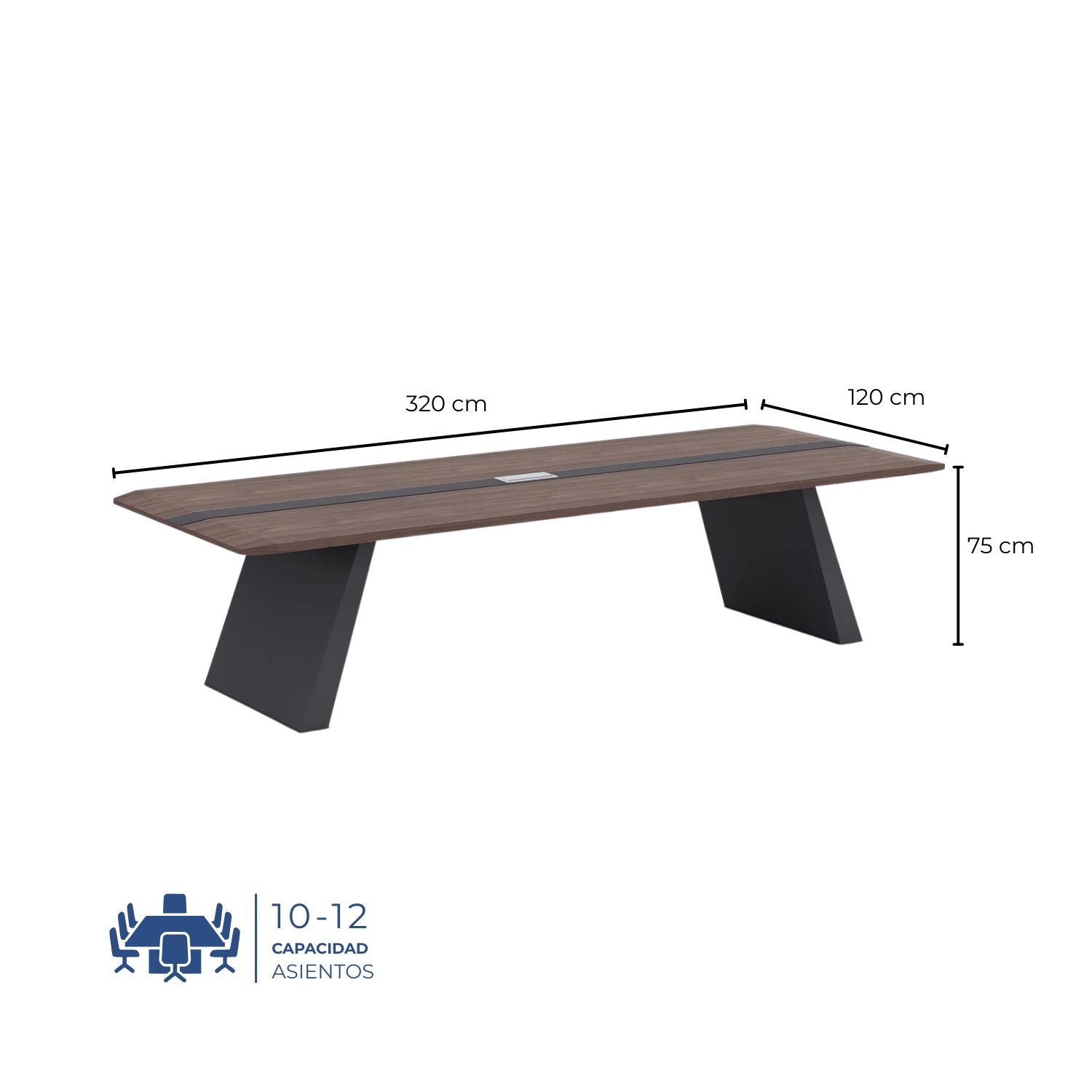Mesa de Conferencia Waterfall-A
