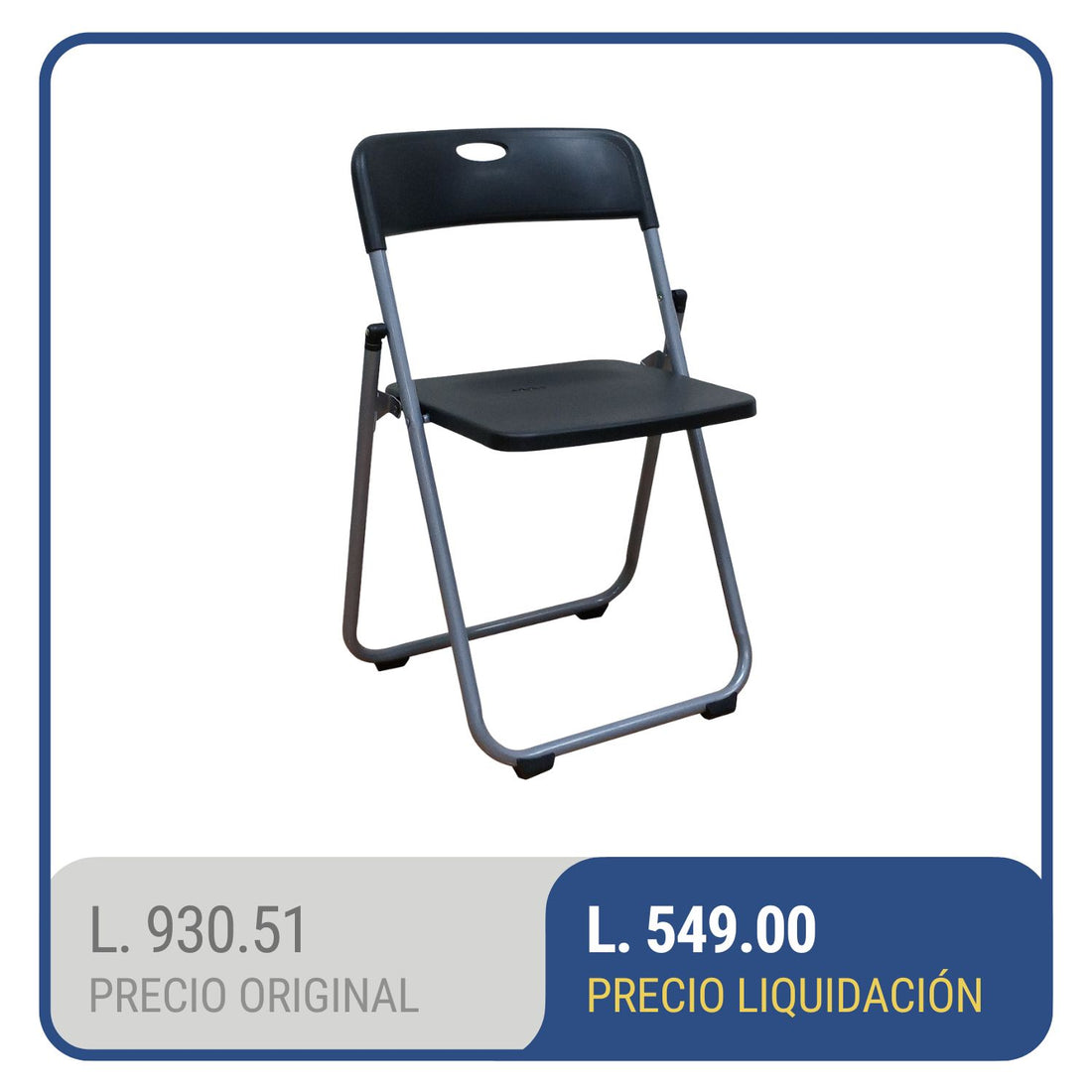 Silla Plegable Silver