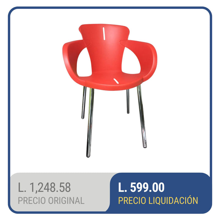 Silla Dove PP Roja