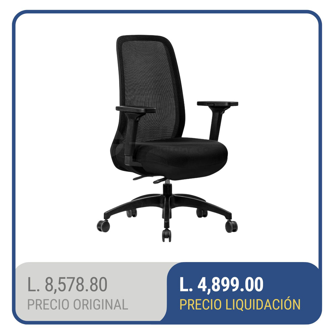 Silla Semi-Ejecutiva Mesh
